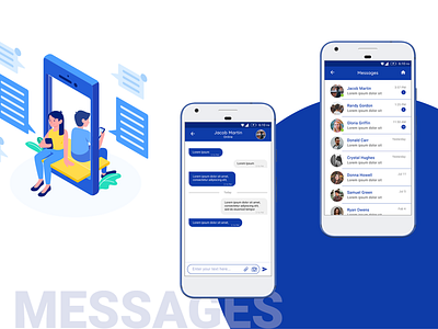 My Chat App app design app icon app ui app ui design chat app chat app ui chat box chatting chatting app dailyui dating app datingapp design illustration login screen vector