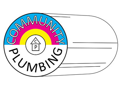 Decal for friend's plumbing business branding illustration logo vector