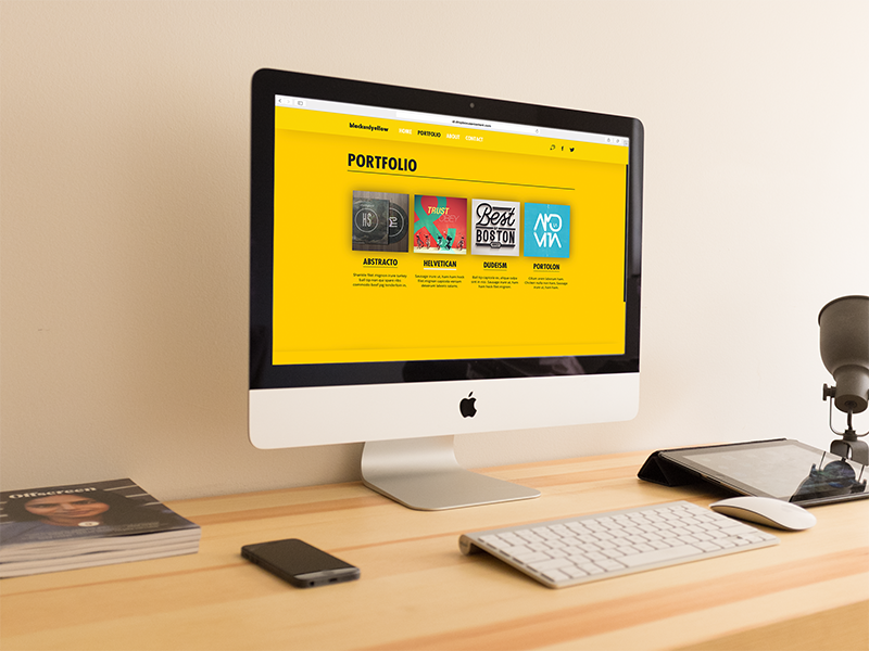 Black & Yellow #2 black yellow futura