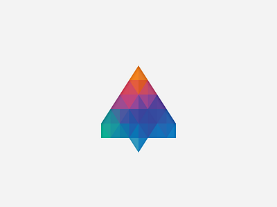 Pilot app brand branding color colorful colour colourful icon identity logo modern pilot
