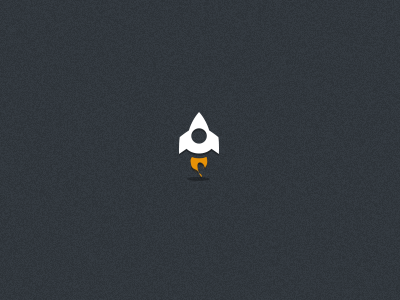 Pull Down to Refresh Animation animated animation app dark fire flame fun icon interface ios iphone logo minimal mobile refresh rocket space spaceship ui user interface vector