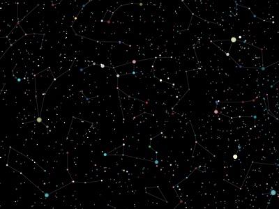 Stars constellations illustration space stars