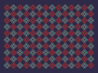Mayhew Monogram Pattern boutique hexagon hotel lodge m minneapolis minnesota monogram mw pattern tile upnorth