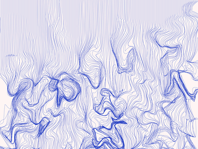 🖖 depth experiment glitch graphic art illustrator lines minneapolis minnesota movement pattern texture warp