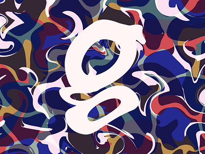 ⛽️’d up. 36daysoftype camo disrupt experimental g minneapolis minnesota monogram pattern splatter type typography