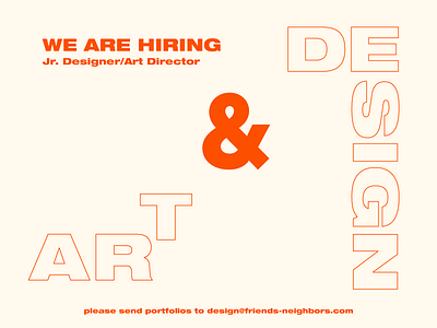 WE ARE HIRING! art artdirector branding creative design designer hire hiring jrdesigner logo minneapolis minnesota mn typography