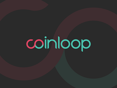 Coinloop logo design brand brand identity graphic design illustrator logo design