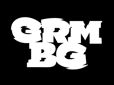 GrimeBG Vector bezierclub custom design digital graphicdesign lettercollective lettering lettering daily letteringart logo logo a day logodesign typography vector