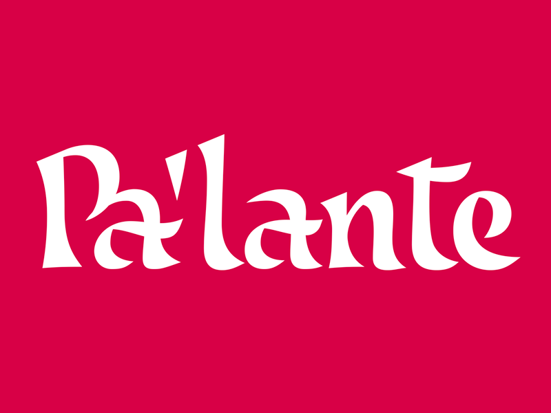 Download Pa'lante Vector by Letter Collective on Dribbble