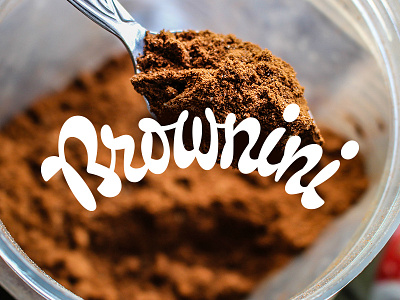 Brownini bezierclub brand branding branding design brownie custom design graphicdesign handmade lettercollective lettering logo logodesign logotype logotypedesign photography photography logo typography vector