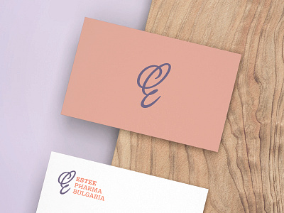 Estee Pharma Bulgaria bezierclub branding corporate branding corporate business card custom design handmade lettercollective lettering lettering design logo logo a day logo design logo design concept monogram typography vector visual identity