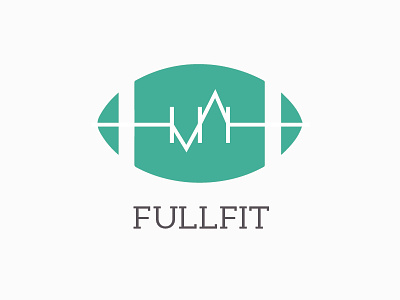 Fullfit Logo aesthetic clean