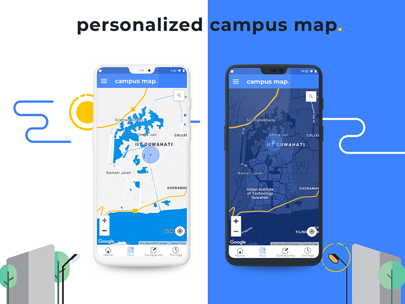 OneStop - Campus Map by Anshuman Dhar on Dribbble