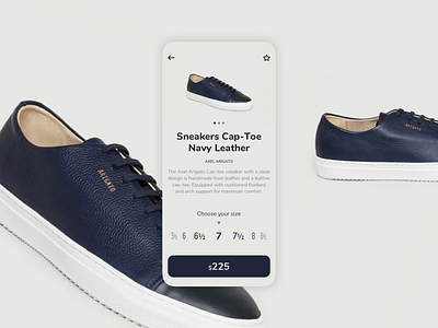 Sneakers m-commerce app app commerce design item mobile mobile ui price product shoes