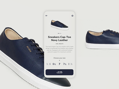 Sneakers m-commerce app