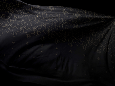 Gold in the dark. pattern graphic gold black