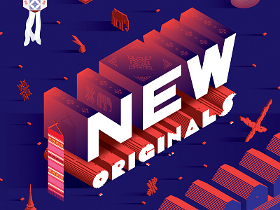 New Originals Poster graphic poster typogaphy