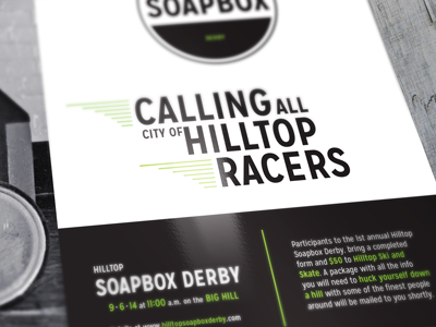 Soapbox Derby Poster