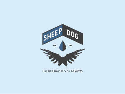 Sheepdog badge guns law enforcement military water