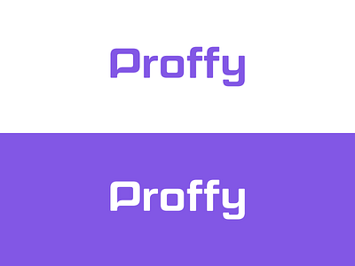 Logo Proffy brand brand design branding education app education logo logo logodesign logotipo logotype