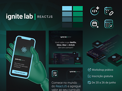 Ignite Lab | ReactJS - brand identity