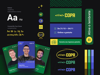 NLW Copa | brand identity