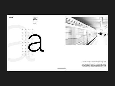 Type / Layout Exploration brand branding design illustration logo photography portfolio typography ui ux