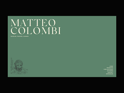 Matteo Colombi - UI Layout III brand branding design illustration logo photography portfolio typography ui ux