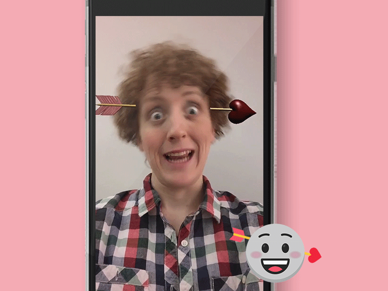 Valentine's Day - Facebook AR Filter ar augmented reality cupid facebook filter love valentines day