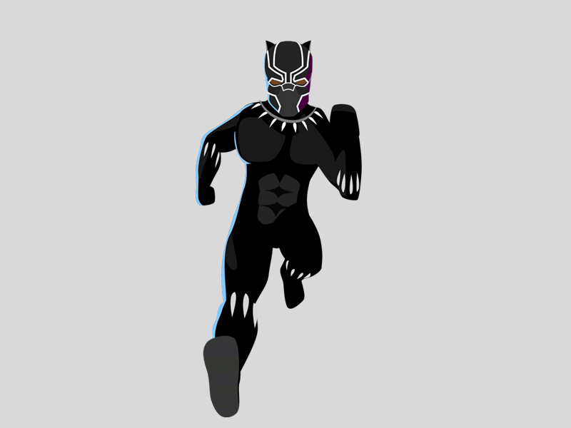 Marvel iMessage Stickers: Black Panther by Bare Tree Media on Dribbble