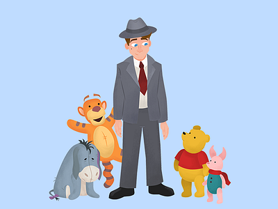 Christopher Robin iOS Stickers