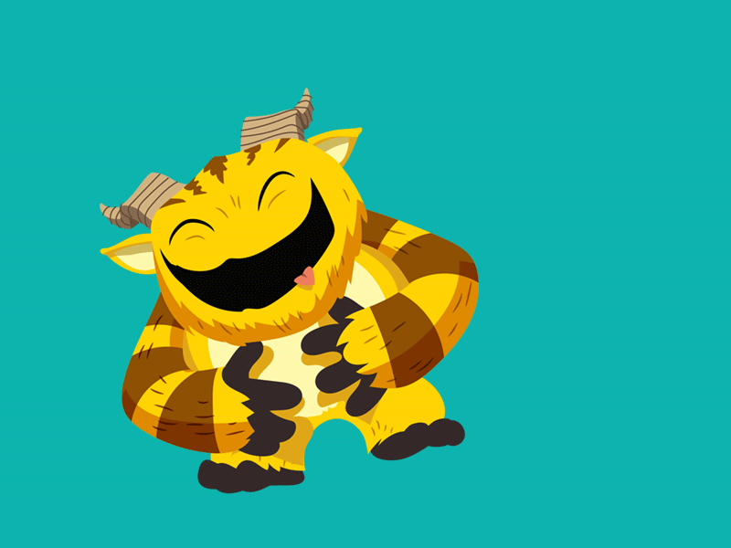Wetmore Forest Sticker: Tumblebee 2d after effects animation character animation funko gif motion sticker vector