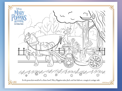 Mary Poppins Returns Carriage Ride