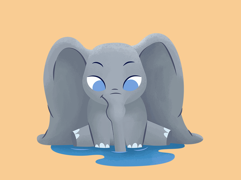 Playful Dumbo