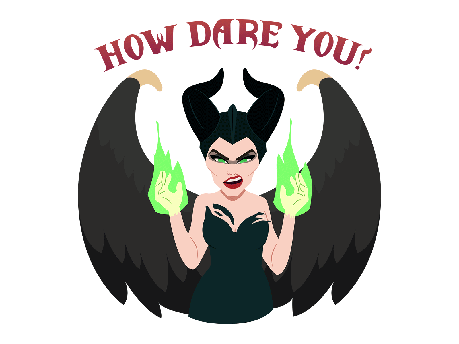 Disney's Maleficent: Mistress of Evil Messaging Sticker