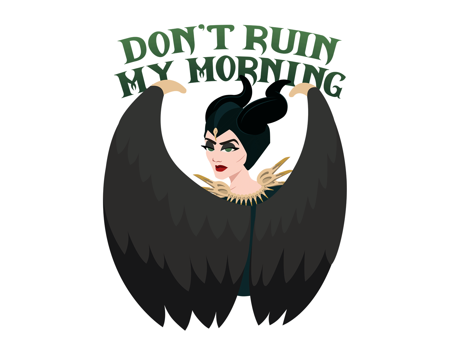 Disney's Maleficent: Mistress of Evil Messaging Stickers 2d after effects animation character animation disney gif illustration motion sticker vector