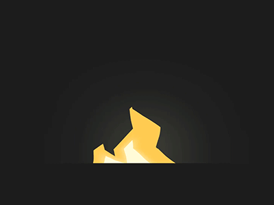 Fire [GIF] 2d adam belis. ae animation fire fx gif illustration motion motion design