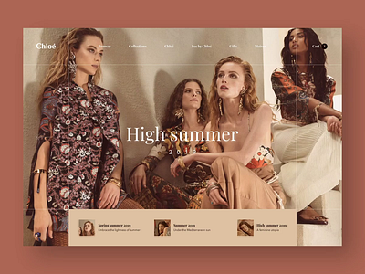 Chloé | Shopping bag ajax cart animation clean design ecommerce fashion interface minimal minimalistic shopping bag ui ux web