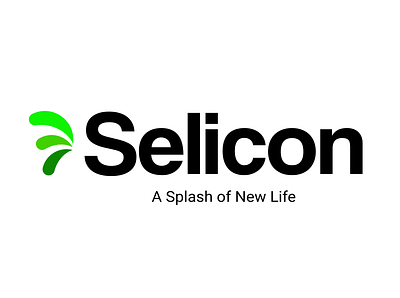 Selicon - A splash of new life branding design icon logo vector