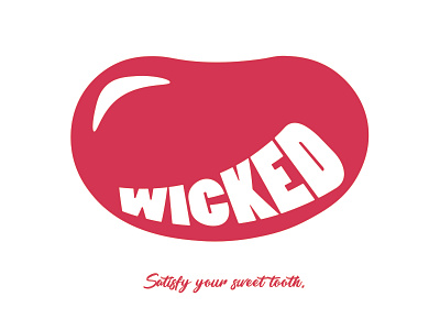 Wicked Beans Confectionary branding debut debutshot design icon logo typography