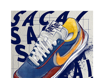 Typography and sneakers