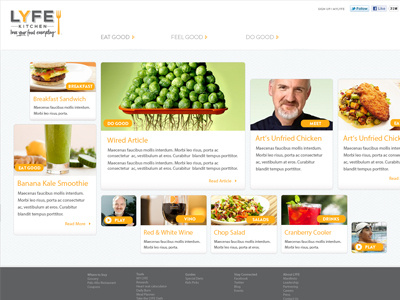 LYFE Kitchen Website