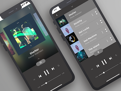 Music Player - Daily UI 009 app dailyui design edm music stream ui
