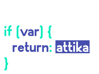 Attika variable typeface typogaphy variable