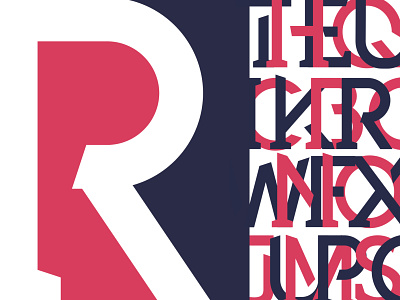 Rebar cover flat typography vector