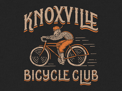 Knoxville Bicycle Club T-Shirt bike cycling gorilla knoxville monkey t shirt t shirt design tennessee