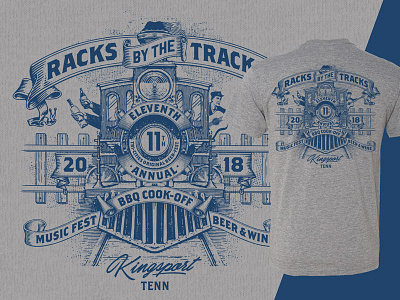 Racks by the Tracks - Main Event T-Shirt