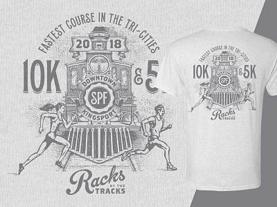 Racks by the Tracks - Race T-Shirt