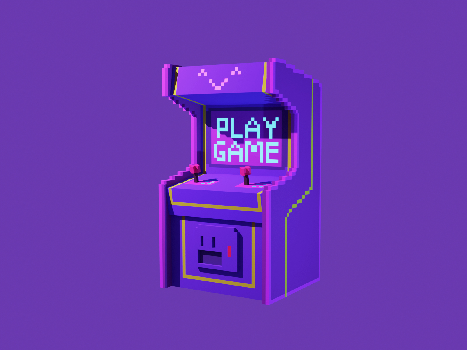 Voxel Arcade by YiLiang Huang on Dribbble