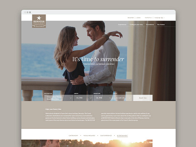 Luxury Hotel & Resort Website